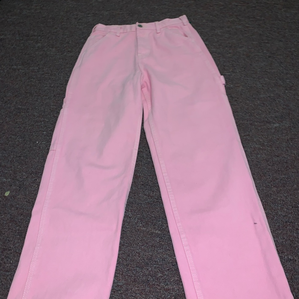 Brandy Melville pink cargo pants